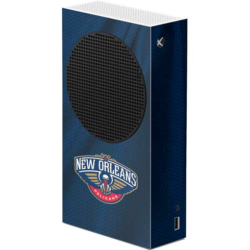 NBA New Orleans Pelicans Jersey Xbox Series S Console Skin